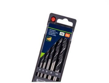 Lip and Spur drill bit Set, in PVC box