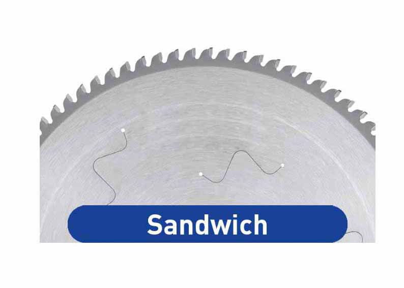 TCT dry cutter saw blade for sandwich panels