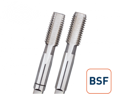 HSS Hand Tap Set, British Standard Fine [BSF]