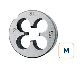 HSS Round Thread Die, Metric