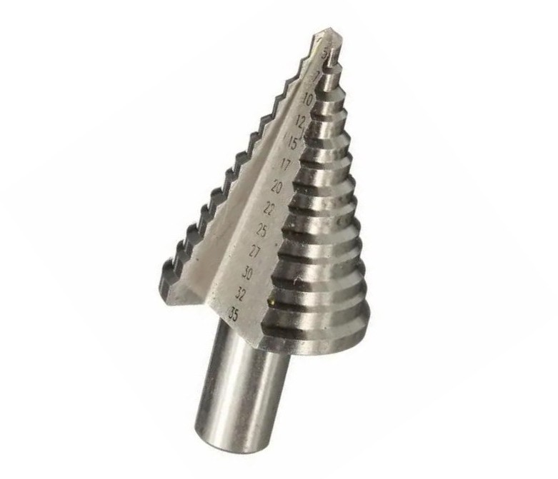 HSS straight flute Step drill bit